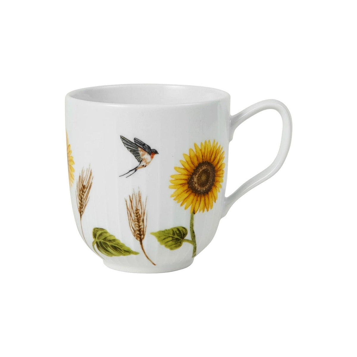 Kähler Hammershoi Summer porcelain mug 330 ml, sunflower, 692621