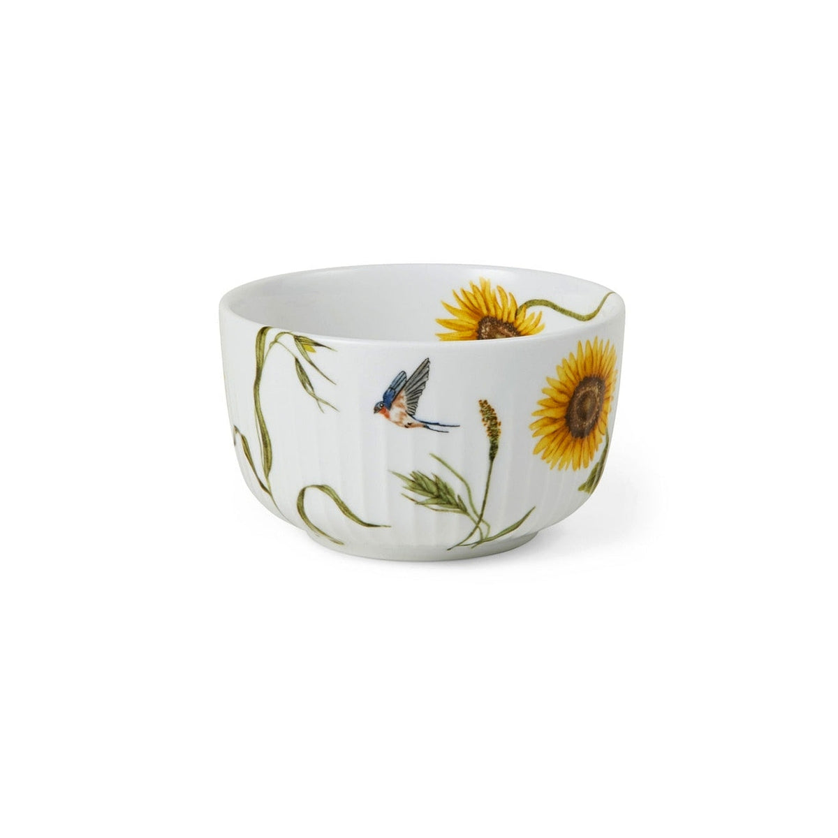 Kähler Hammershoi Summer porcelain bowl 12 cm, sunflower, 693282