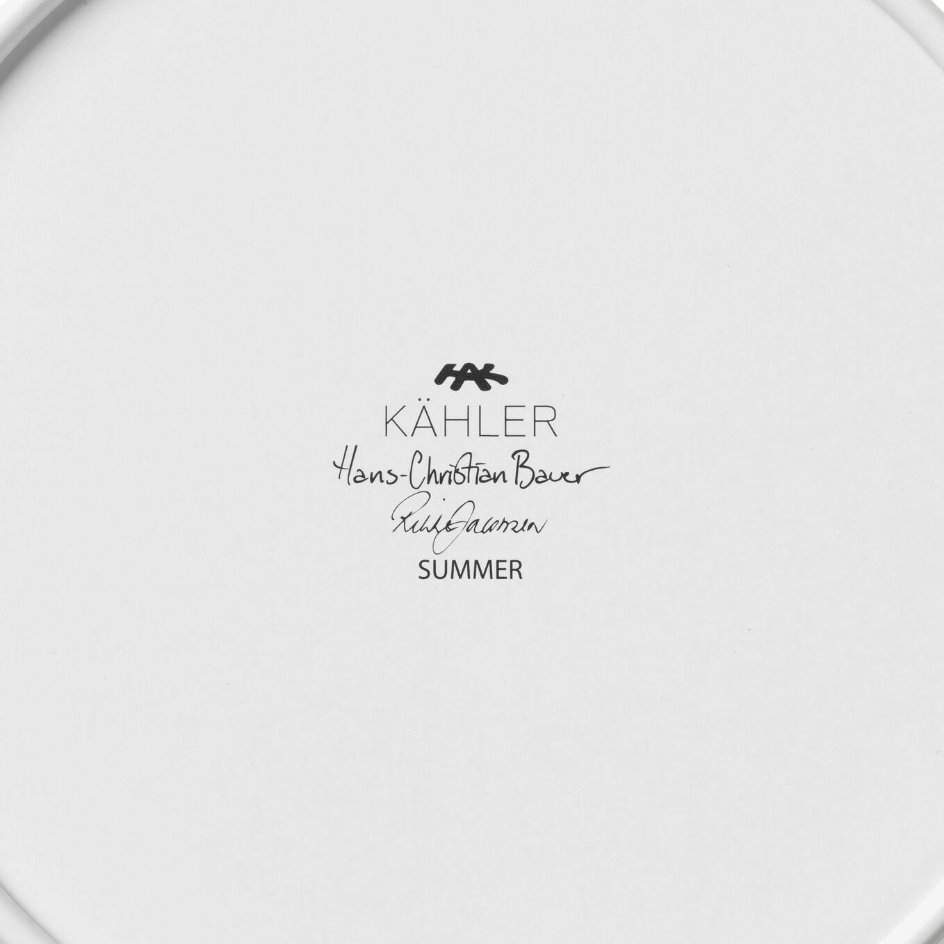 Kähler Hammershoi Summer tin storage box 14.5 cm, symphony, 693031