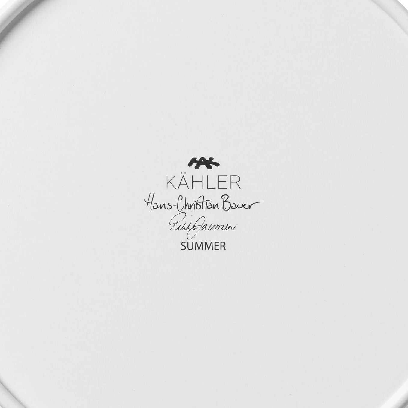 Kähler Hammershoi Summer tin storage box 18.5 cm, symphony, 693032