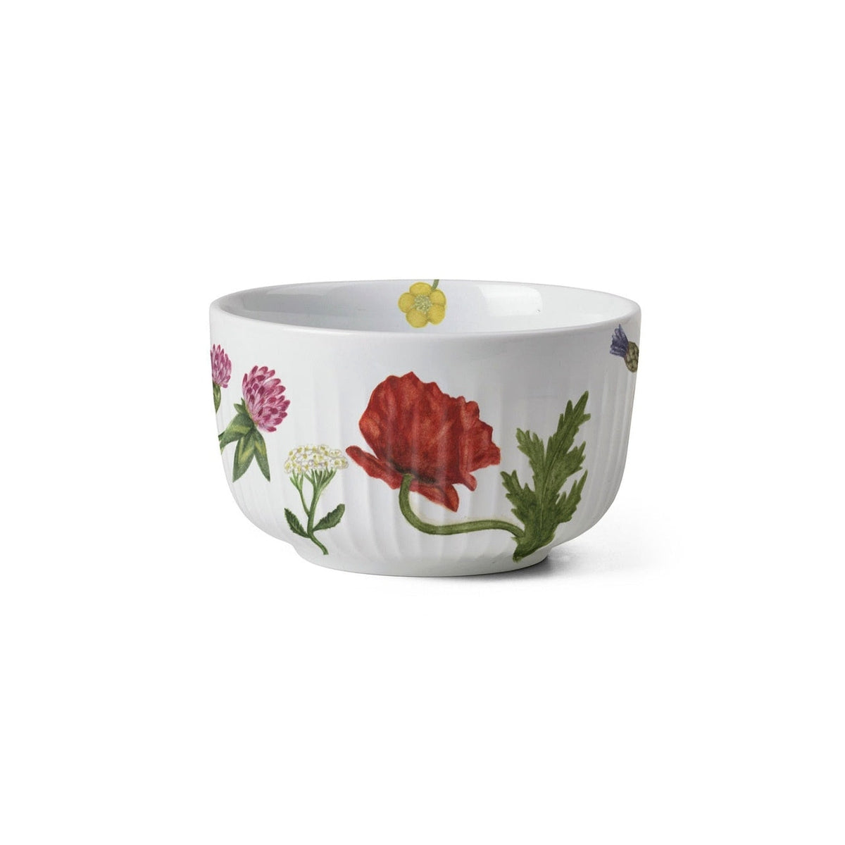 Kähler Hammershoi Summer porcelain bowl 12 cm, wild flowers, 693284