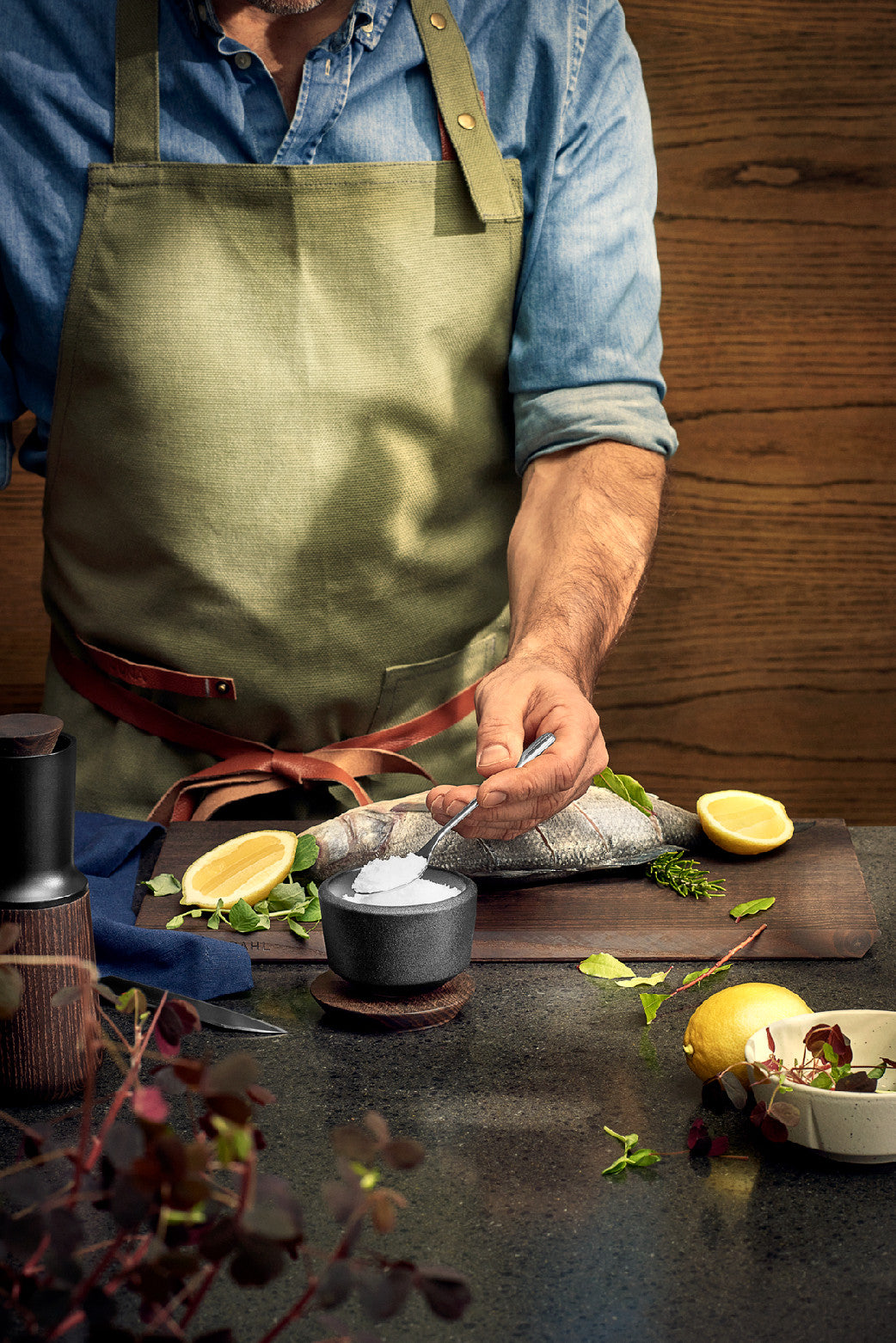 Rosendahl RÅ cutting and serving board 44 x 25 cm, 23107