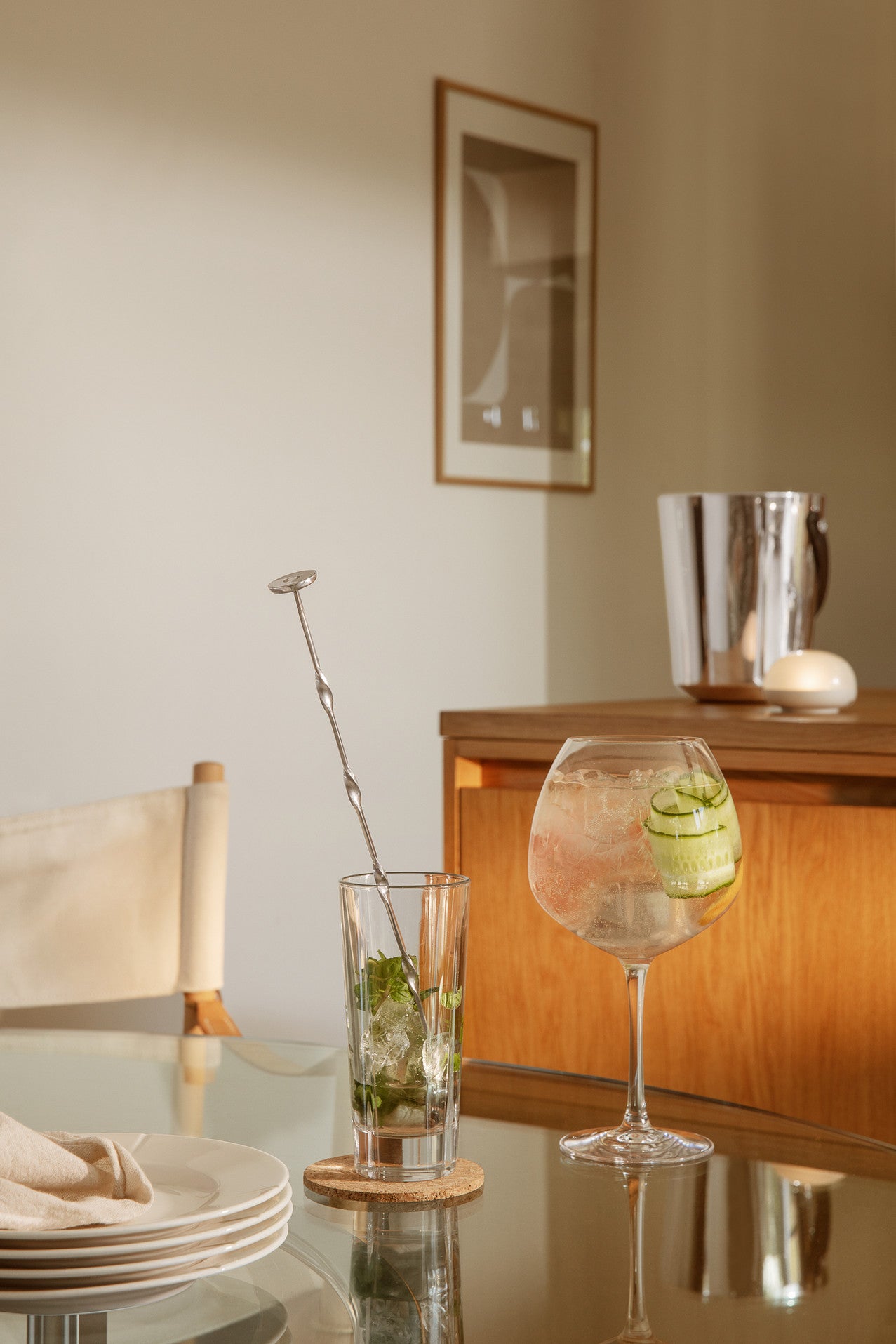 Rosendahl Grand Cru Barware barmanská lžička 31 cm, steel, 18732