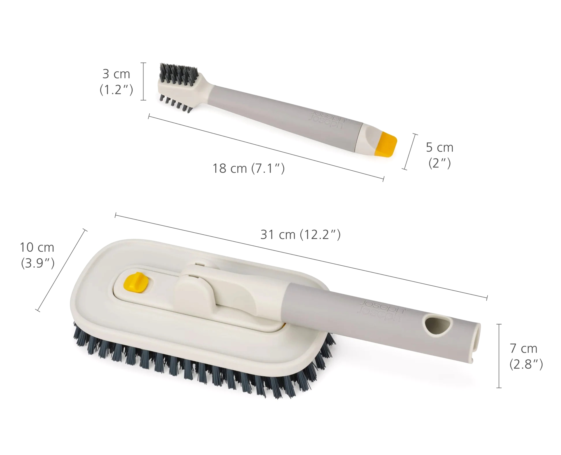 Joseph Joseph CleanTech cleaning brush set, 6500030