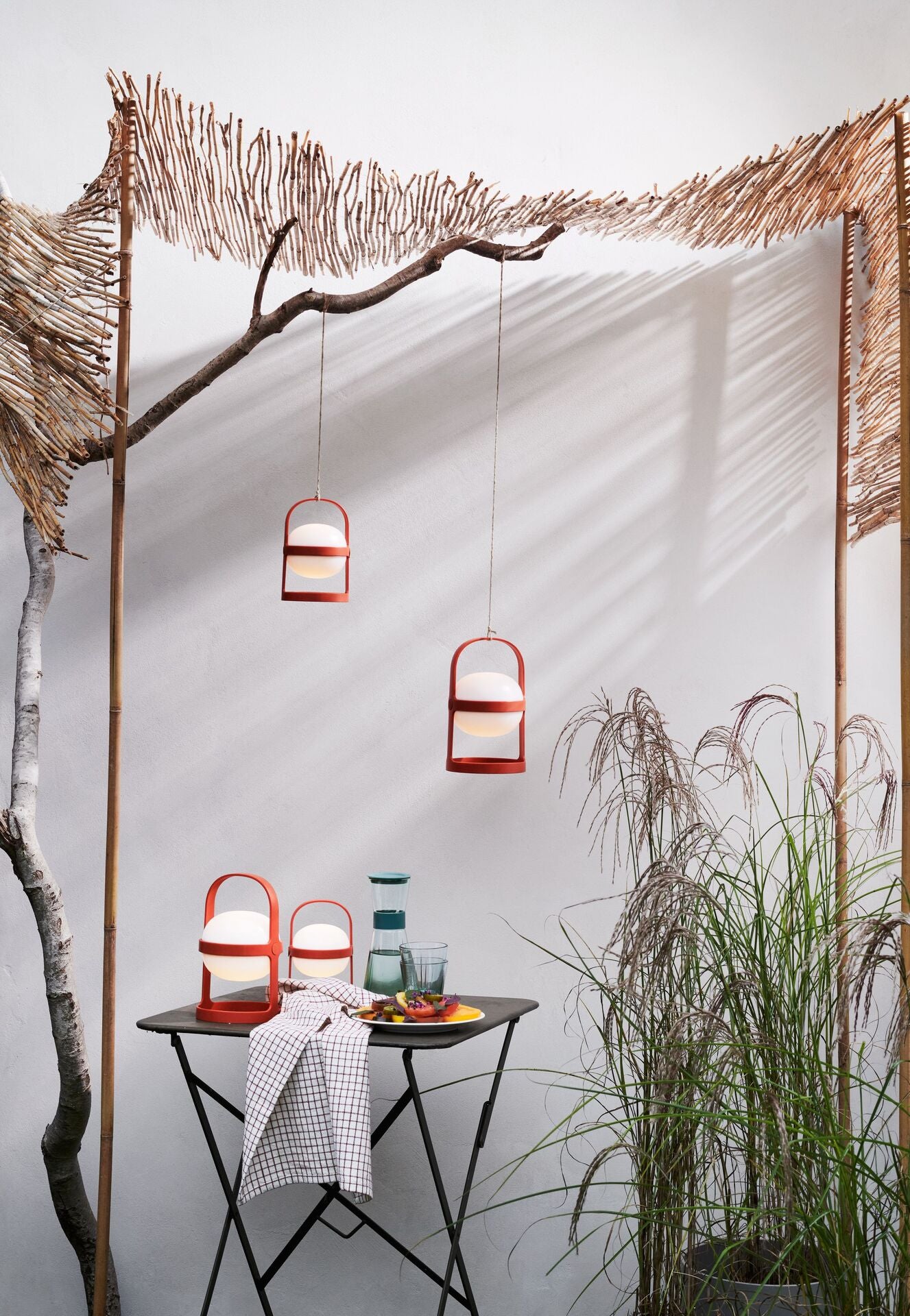 Rosendahl Garn kitchen towel 50x70 cm, red terracotta, 21406