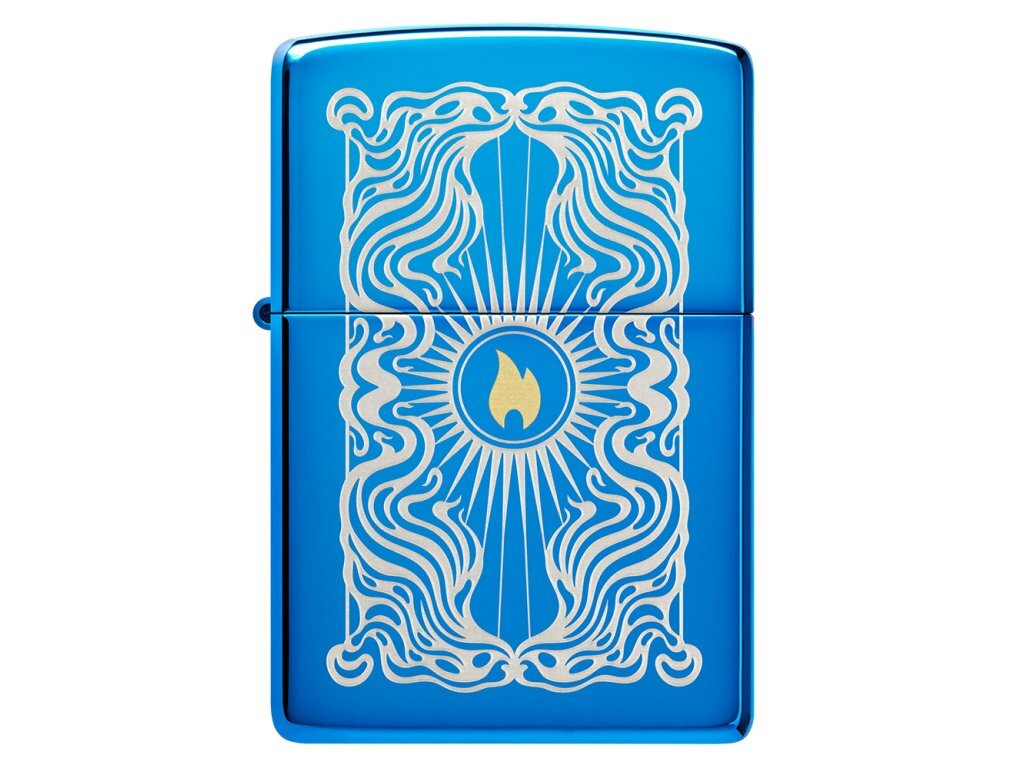 Zippo Lighter 66070 Fancy Flame Design