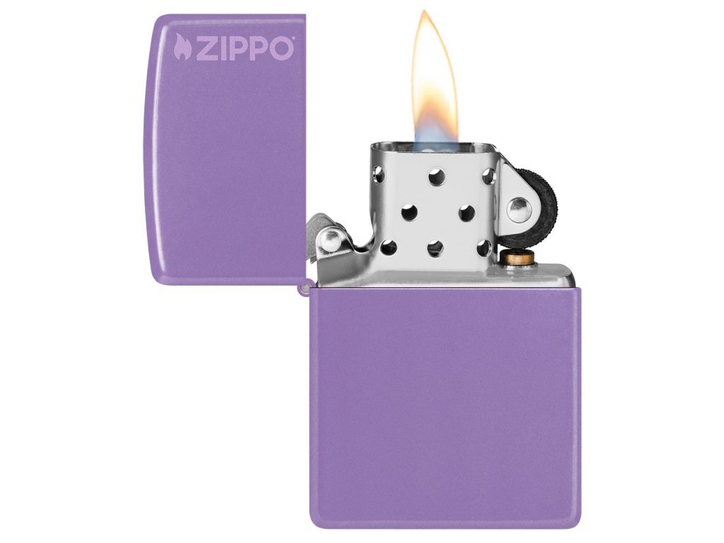 Zapalovač Zippo 66081 Smoky Lavender Zippo Logo