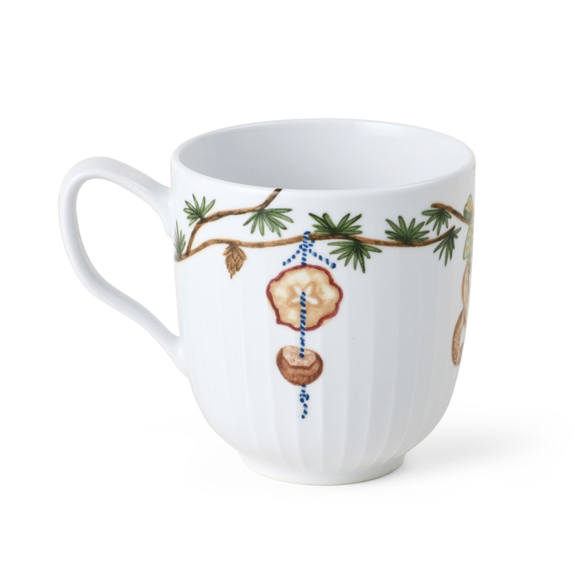 Kähler Hammershoi Christmas porcelain mug 330 ml, white, 693143