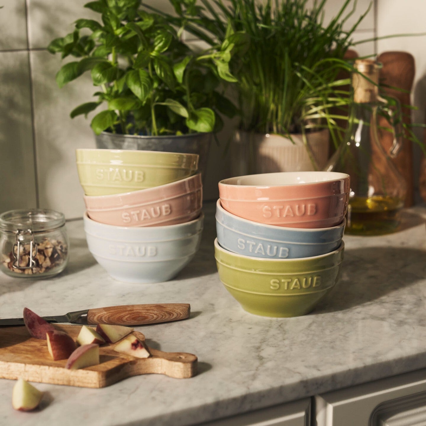 Staub set of 6 ceramic bowls 12 cm/0.4 l, macaron, 40508-241