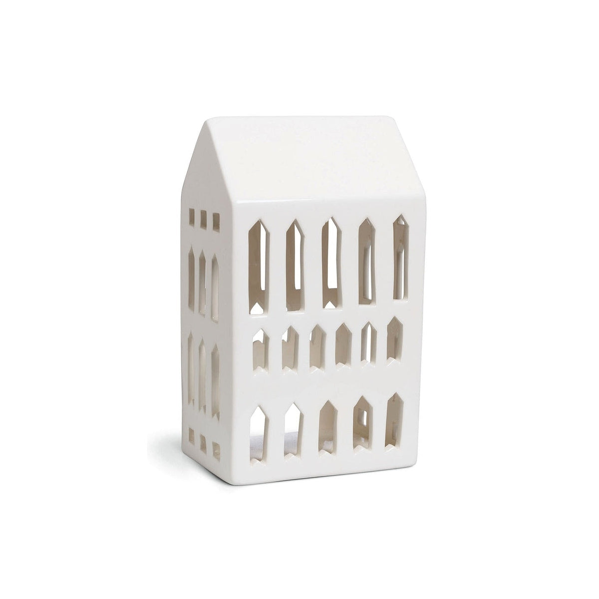 Kähler Urbania keramický svícen domeček Church 18 cm, 691102