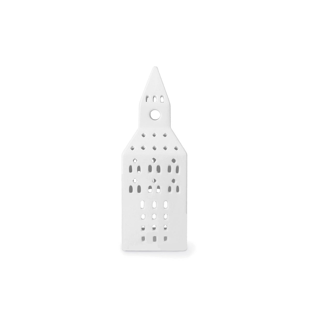 Kähler Urbania ceramic candlestick house Church tower 20 cm, 691092