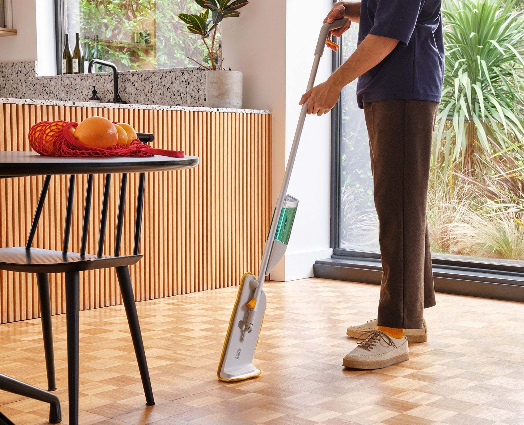 Joseph Joseph CleanTech mop with spray, 65004