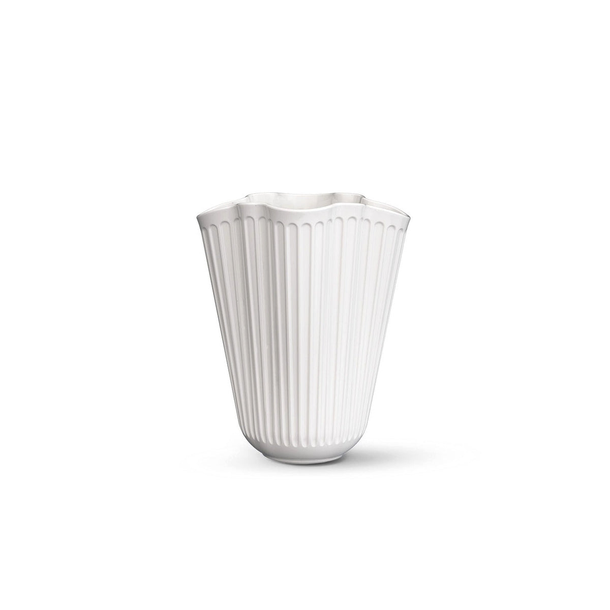 Kähler Hammershoi Unfold keramická váza 20,5 cm, white, 693286