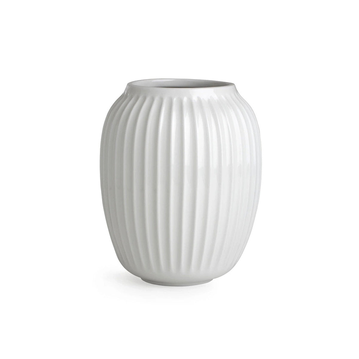 Kähler Hammershoi keramická váza 21 cm, white, 692362