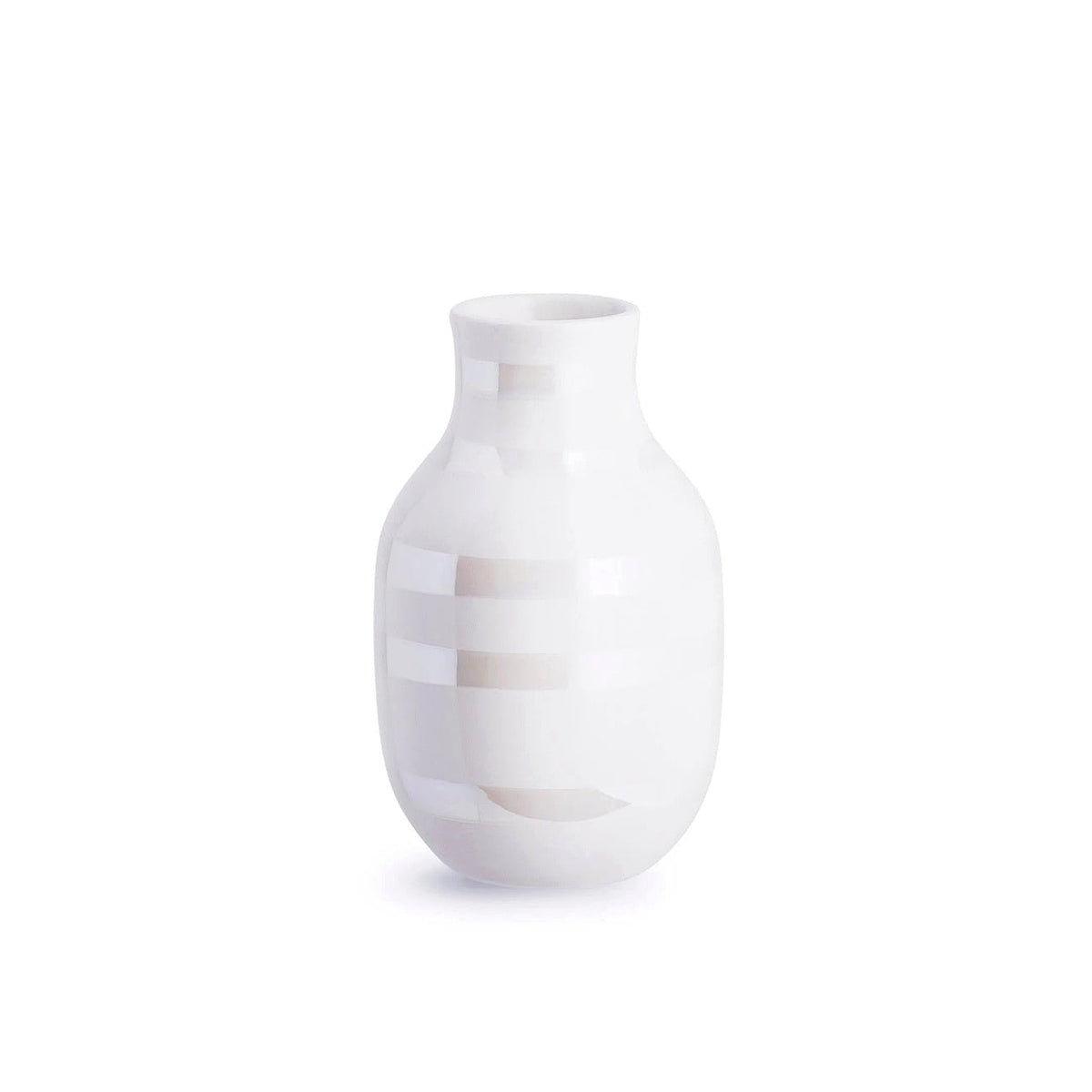 Kähler Omaggio ceramic vase 12.5 cm, pearl, 691780