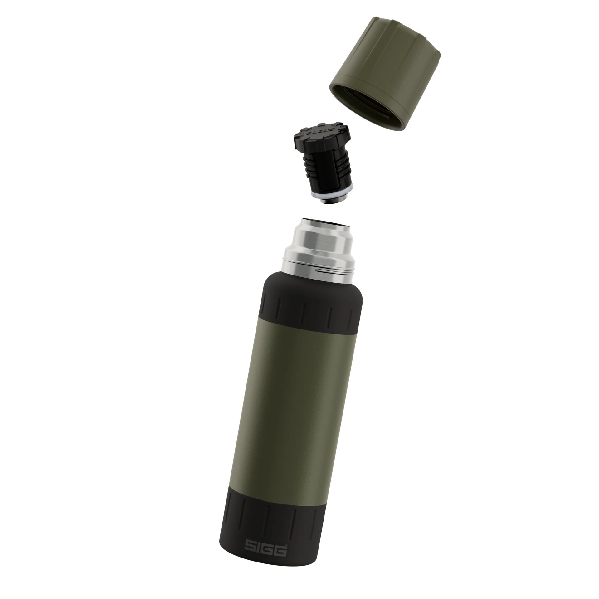 Sigg Alpine Star thermos 1 l, roasted green, 6170.60