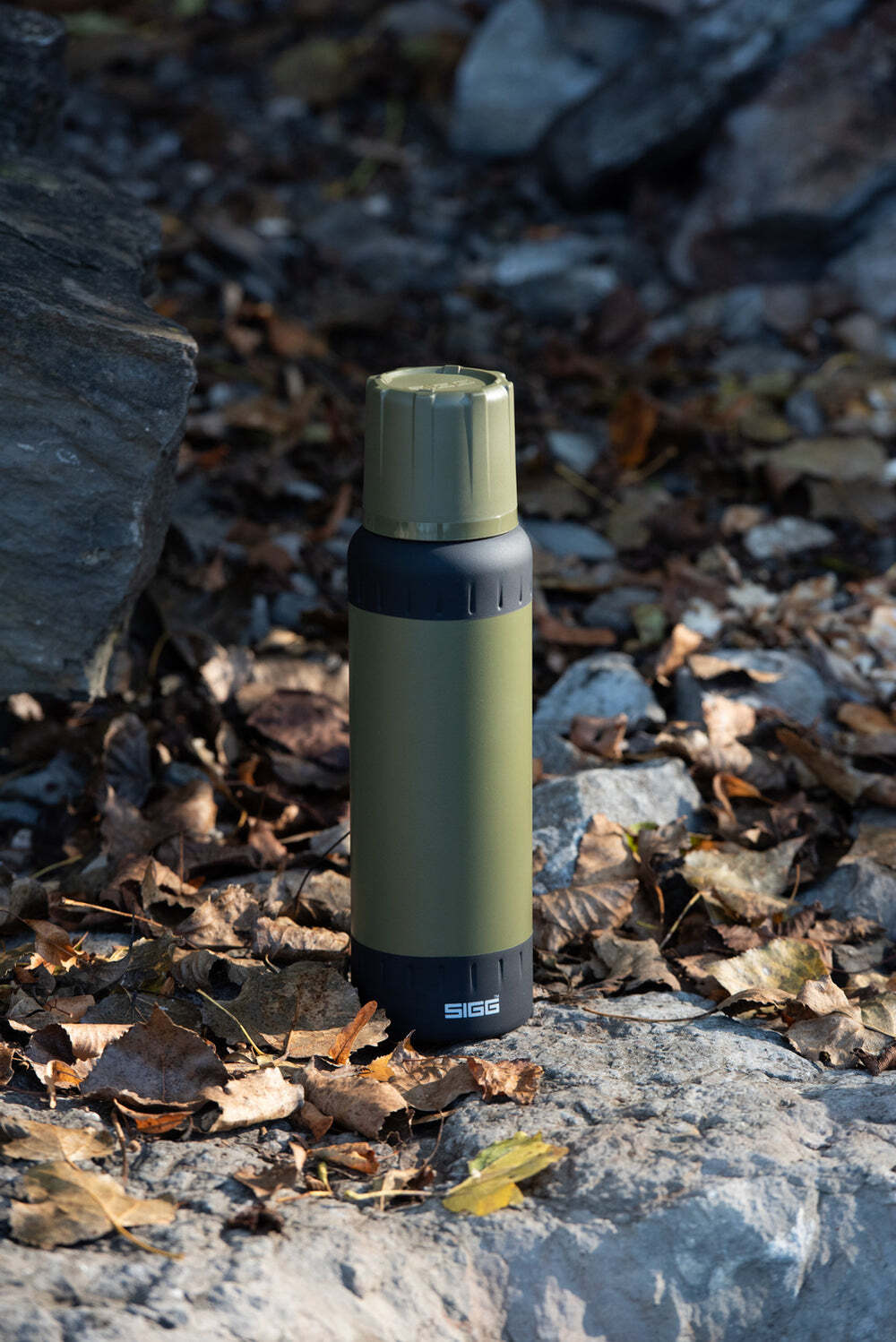 Sigg Alpine Star thermos 1 l, roasted green, 6170.60