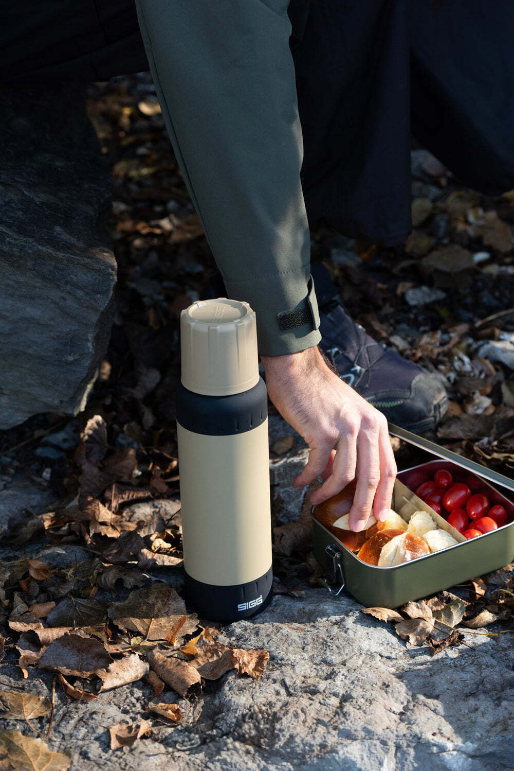 Sigg Alpine Star thermos 1 l, caramel sand, 6170.90