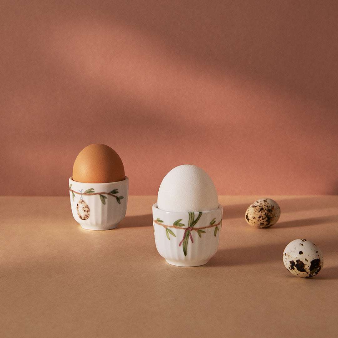 Kähler Hammershoi Spring stojančeky na vajíčka, white, 693252