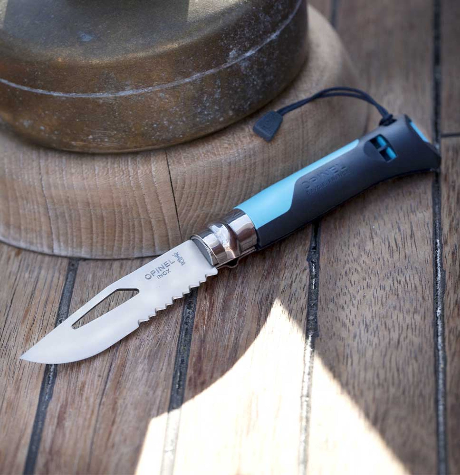Opinel Outdoor N°08 folding knife 8.5 cm, blue, 001576