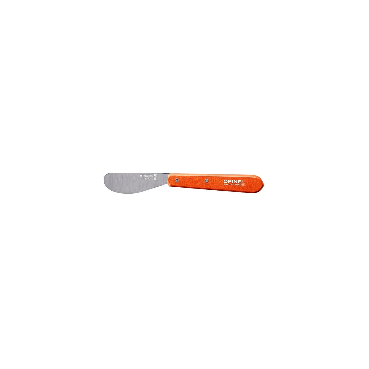 Opinel Les Essentiels N°117 butter knife 6.5 cm, tangerine, 001936