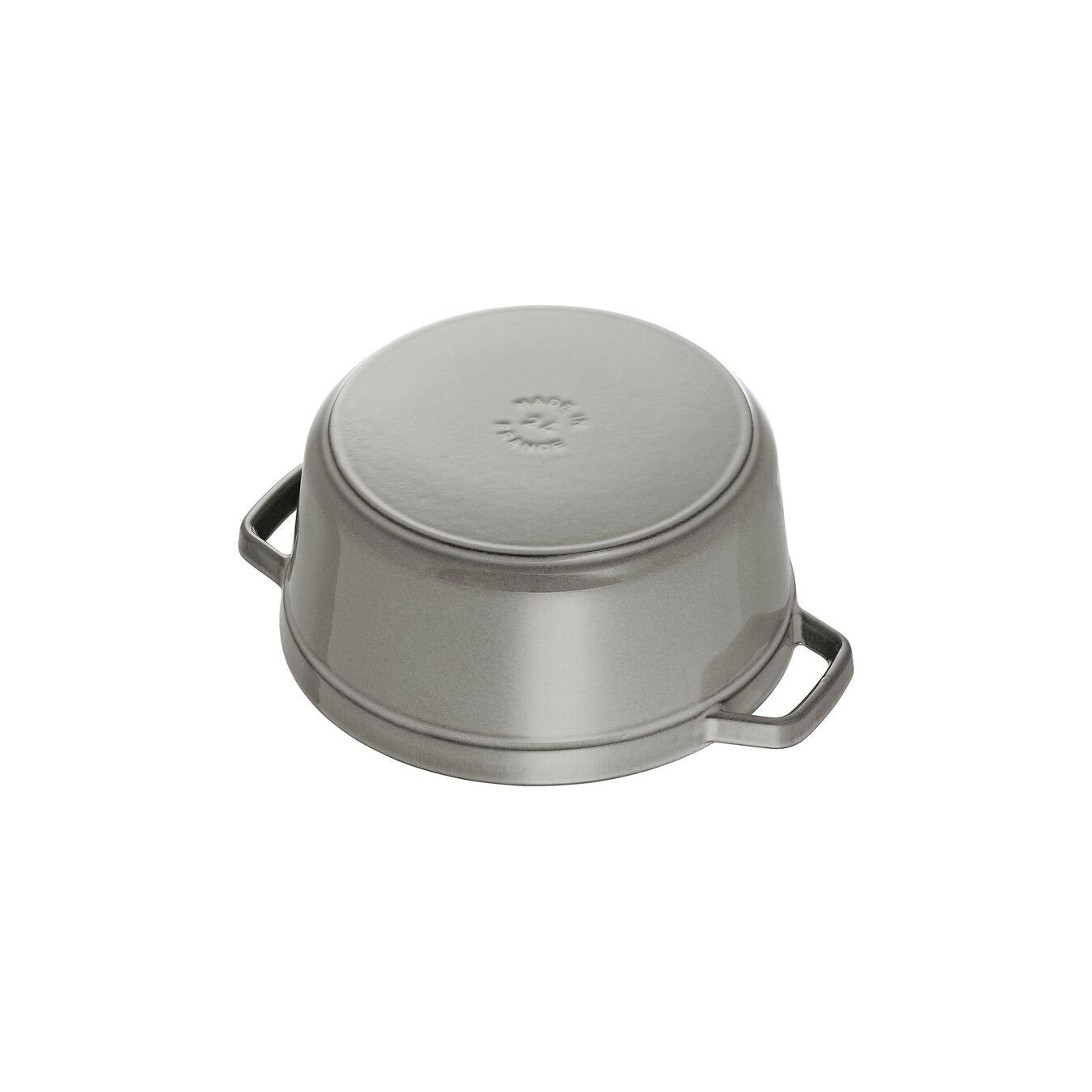 Staub Cocotte hrniec okrúhly, grafitovo sivý, 24 cm