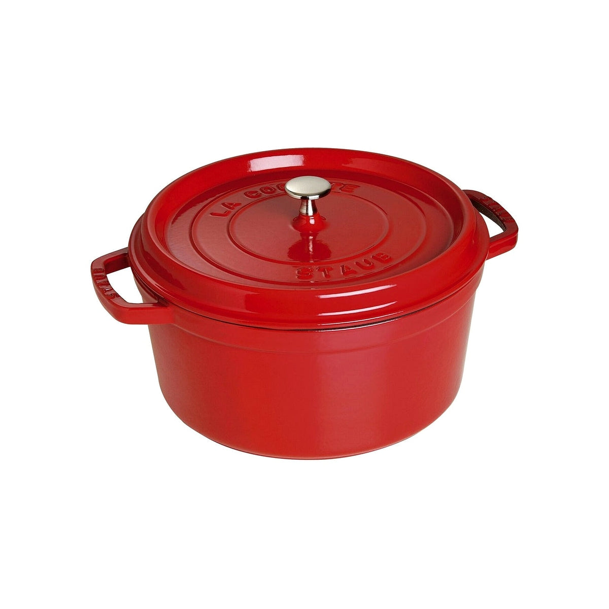 Staub Cocotte hrnec kulatý 28 cm/6,7 l višňová, 1102806