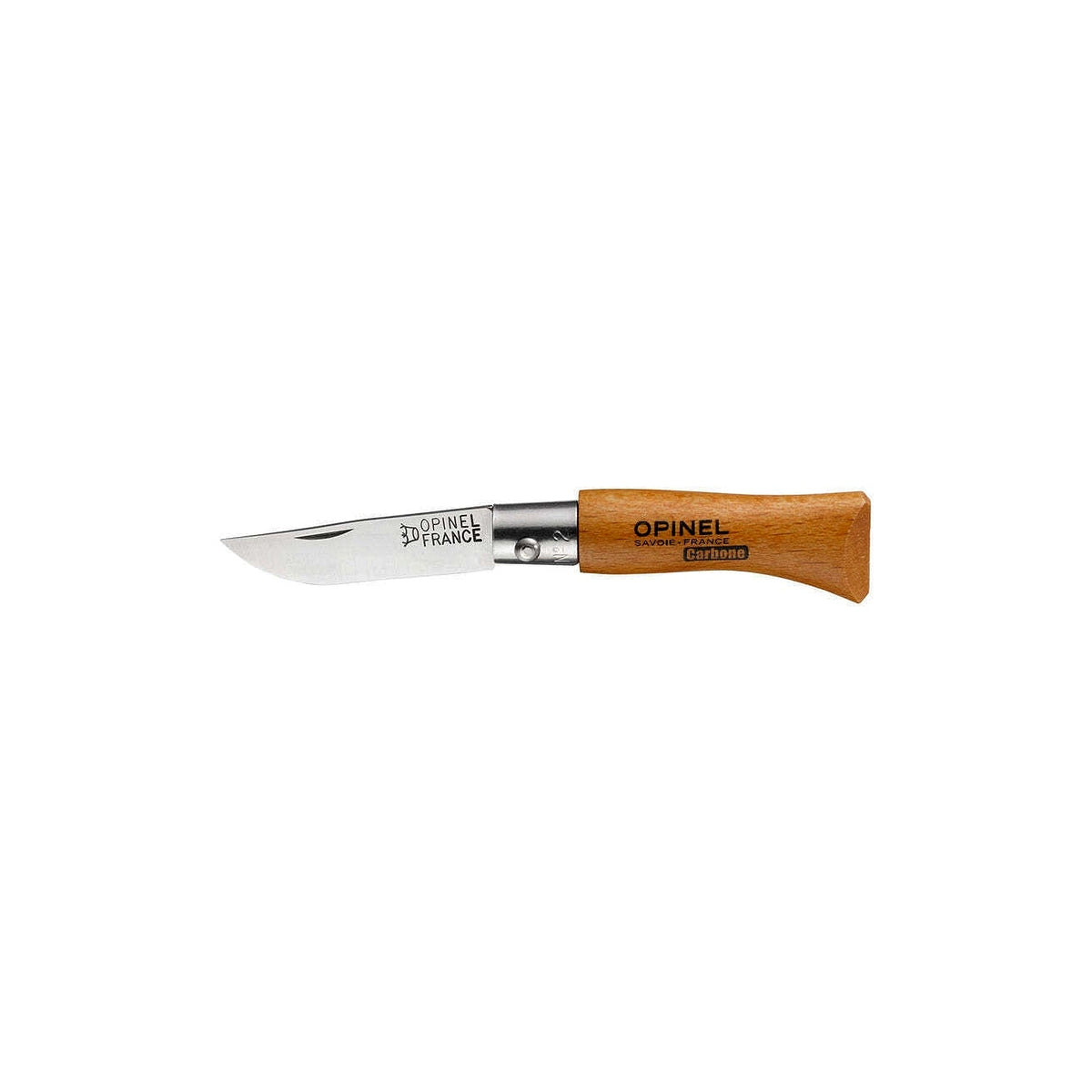 Opinel Carbon N°02 folding knife 3.5 cm, 111020