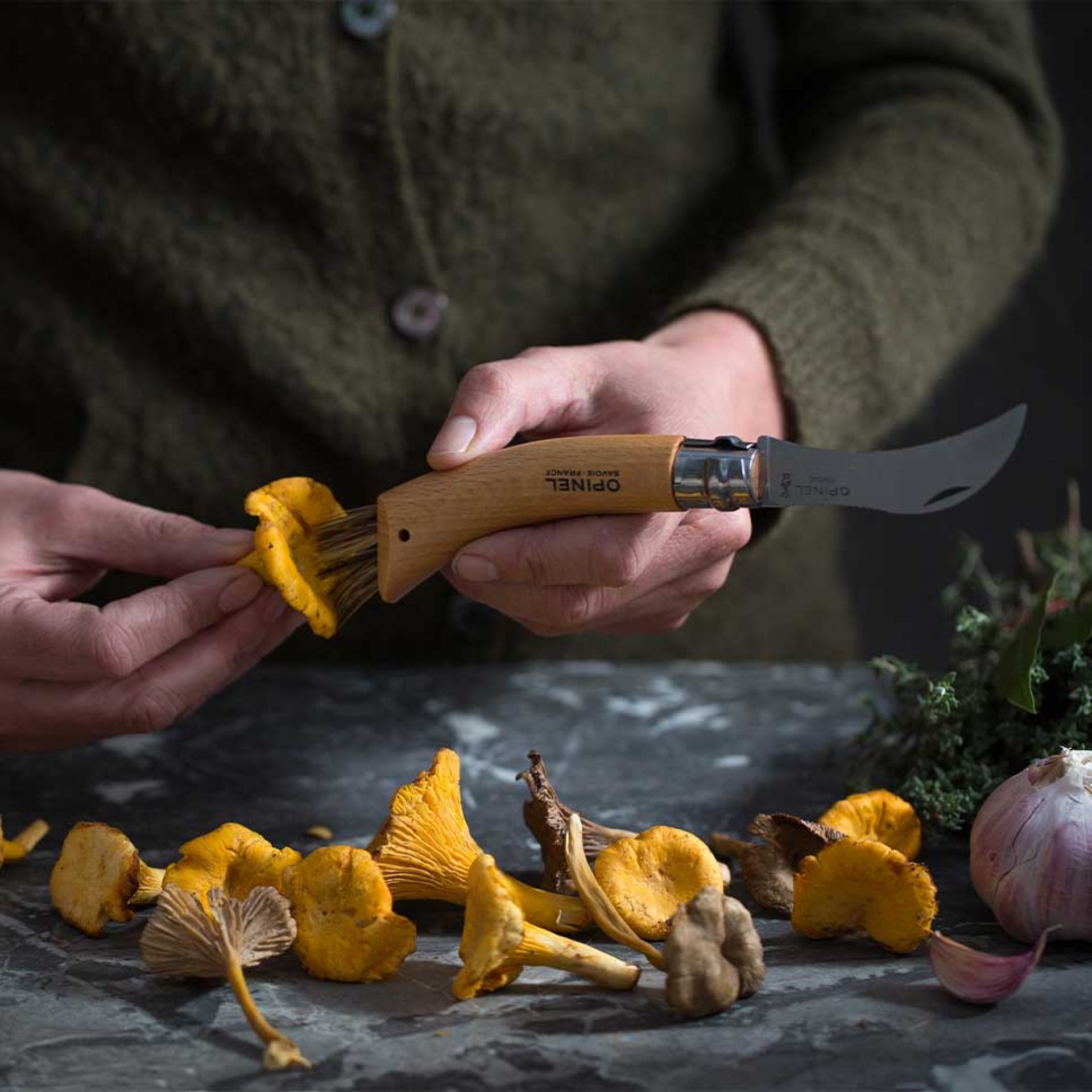 Opinel Nomad N°08 mushroom knife 8 cm, 001252