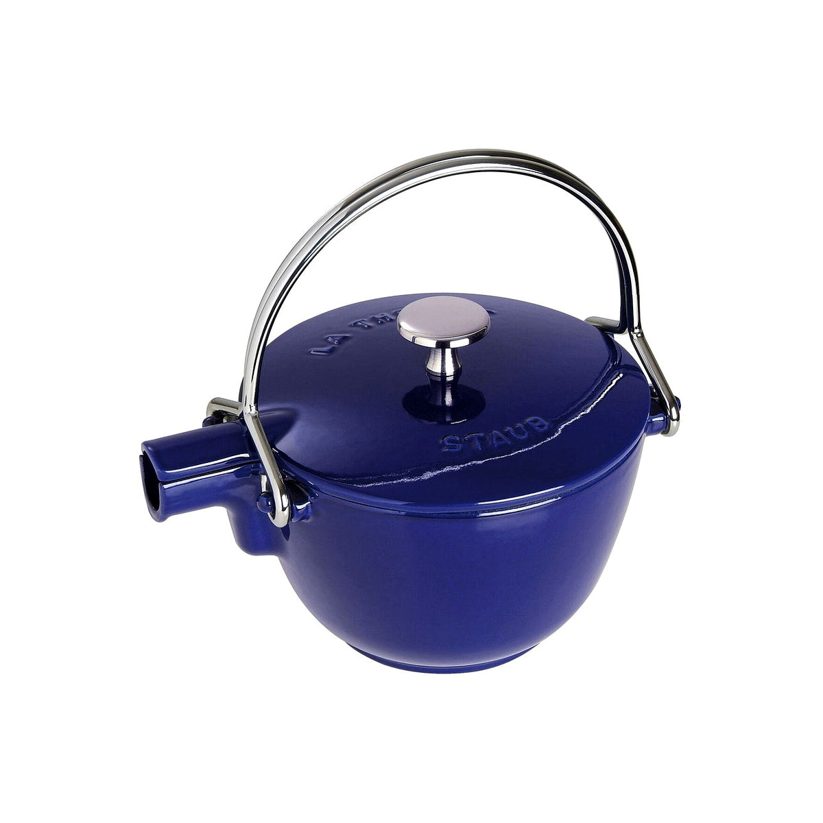 Staub litinová konvice na čaj 21 cm/1,15 l tmavě modrá, 1650091