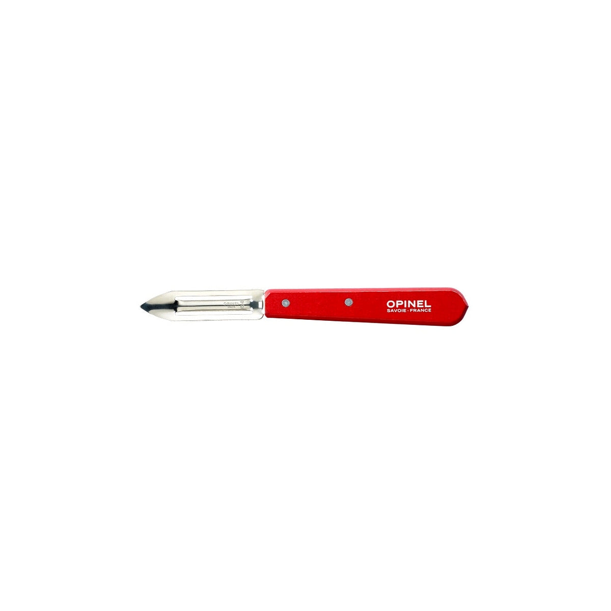 Opinel Les Essentiels N°115 tomato and kiwi peeler, red, 002047