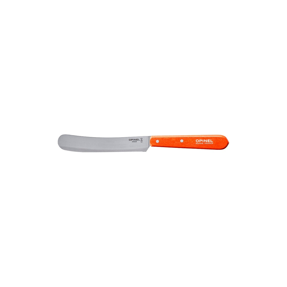 Opinel Les Essentiels breakfast knife 11.5 cm, tangerine, 002176