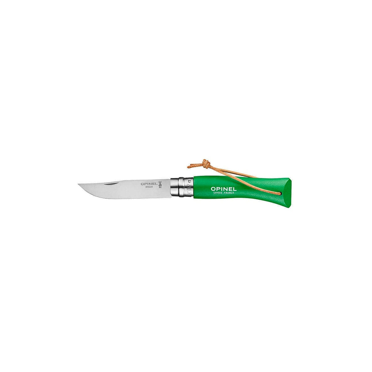 Opinel Colorama N°07 folding knife 8 cm, green, 002210