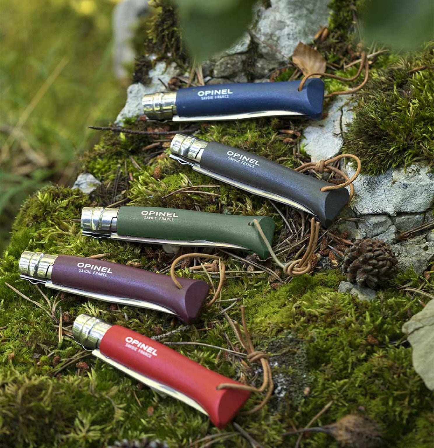 Opinel Colorama N°08 folding knife 8.5 cm, black, 002211