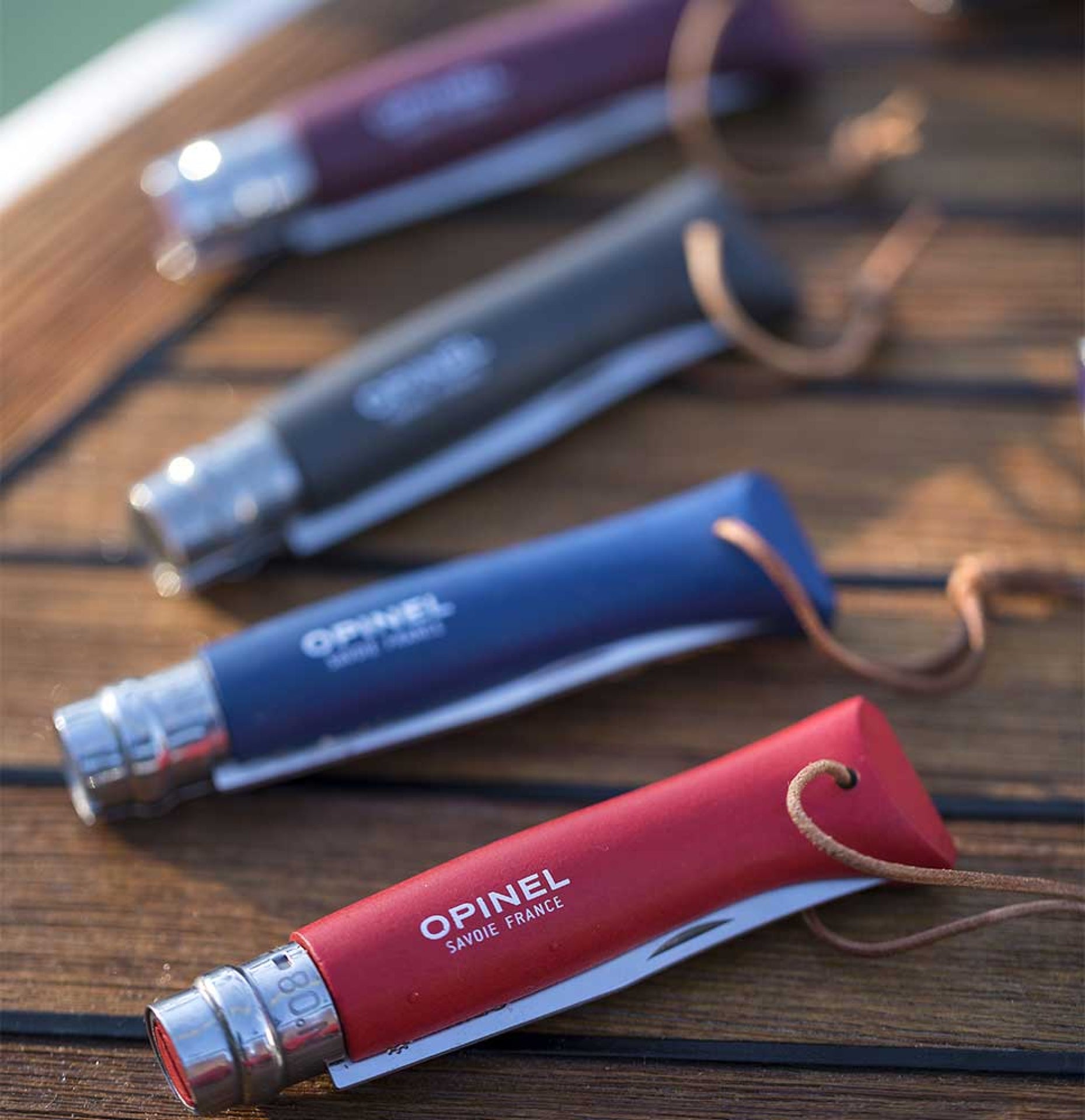 Opinel Colorama N°08 folding knife 8.5 cm, blue, 002212