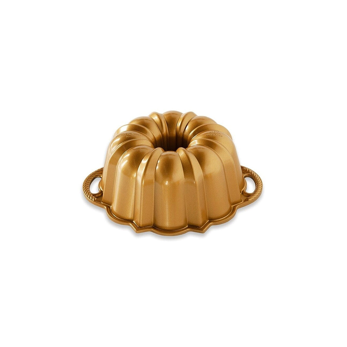 Nordic Ware Anniversary cake pan medium, 6 cup gold, 51277