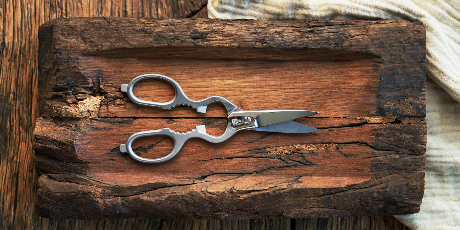 Zwilling univerzální nerezové kuchyňské nůžky 20 cm, matné, 43923-200