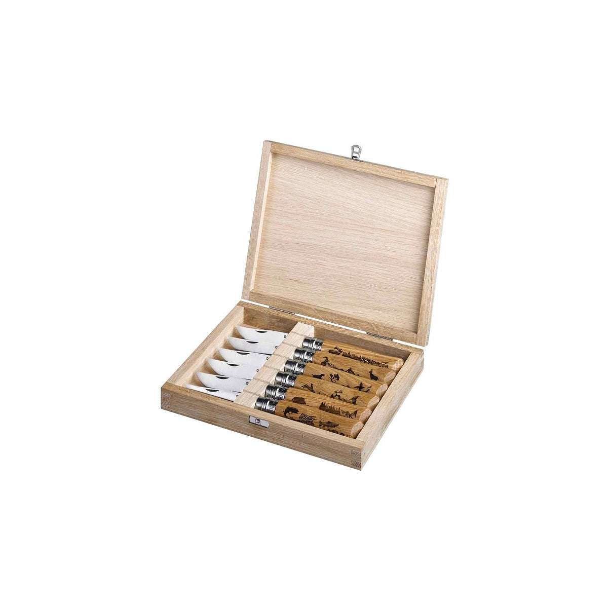 Opinel Animalia collection of folding knives in gift box, 6 pcs, 002342