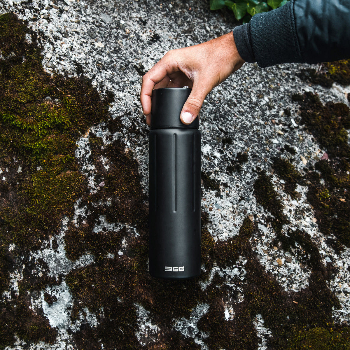 Sigg Gemstone termoska 750 ml, obsidian, 8735.70
