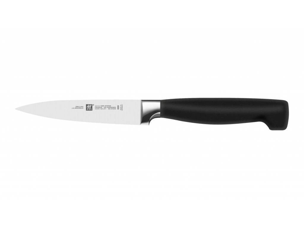 Zwilling Four Star self-sharpening knife block 7 pcs, brown, 35145-000