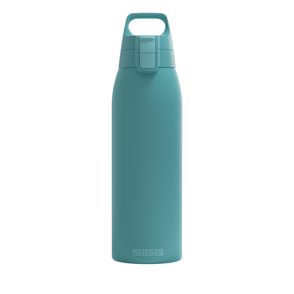 Sigg Shield Therm One stainless steel drinking bottle 1 l, morning blue, 6021.40