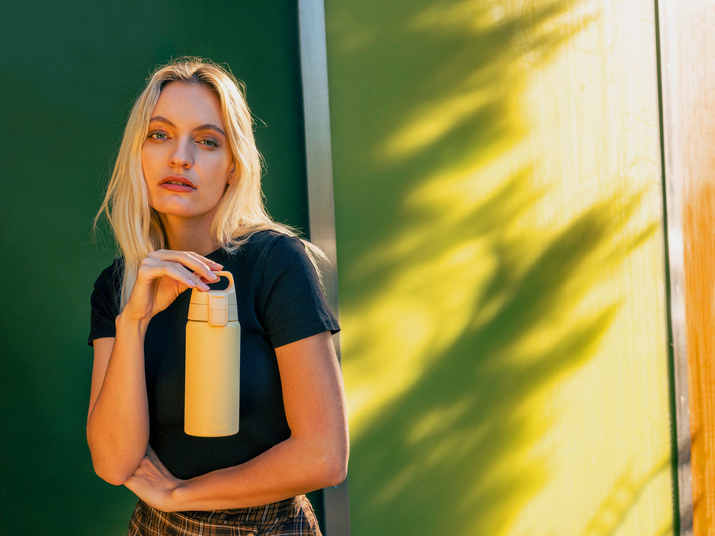 Sigg Shield Therm One stainless steel drinking bottle 500 ml, opti yellow, 6022.30