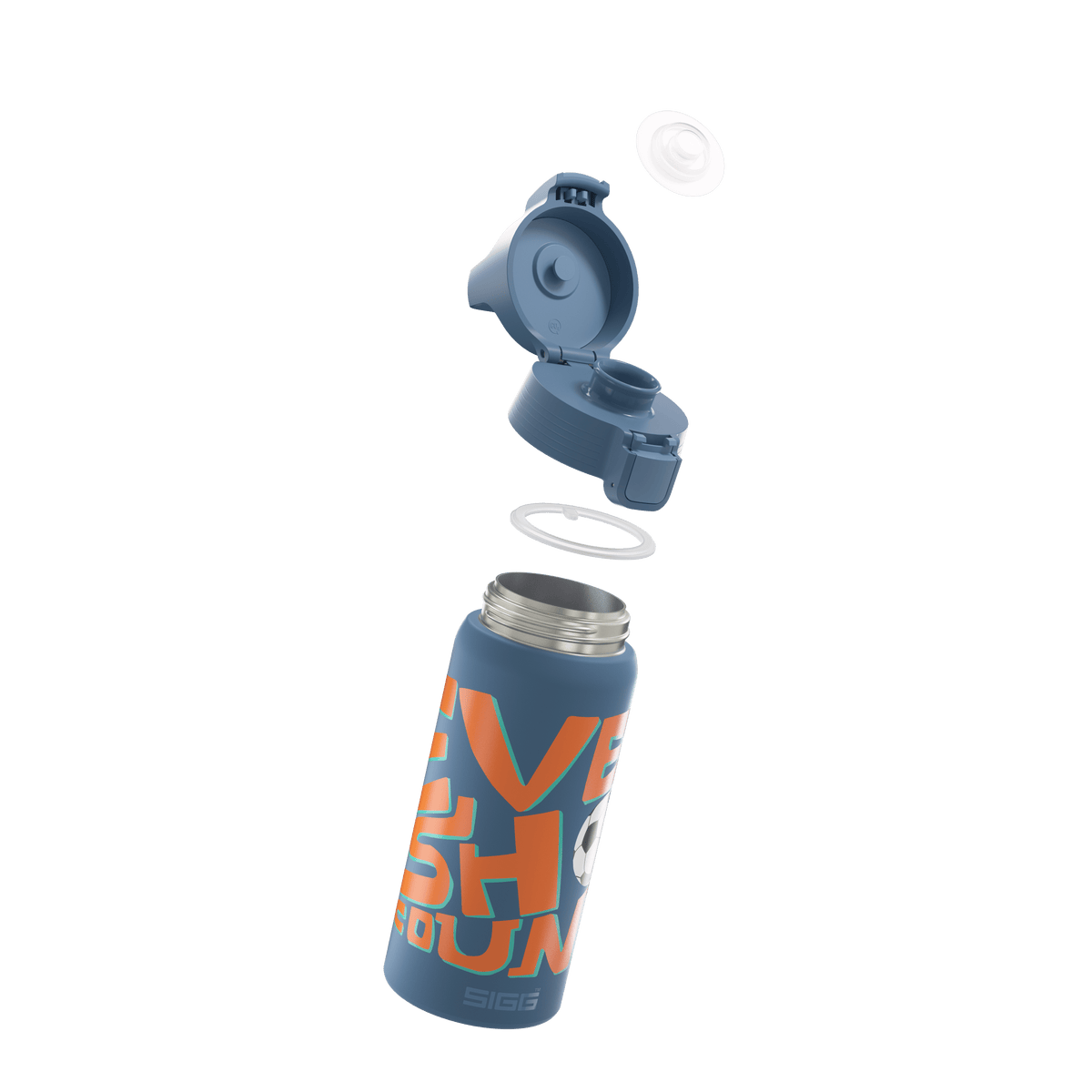 Sigg Shield Therm One kids drinking bottle 500 ml, ballgame, 6022.70