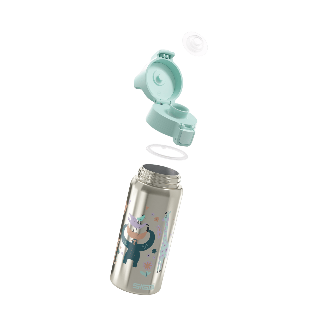 Sigg Shield Therm One baby thermo drinking bottle 500 ml, jungle, 6023.20