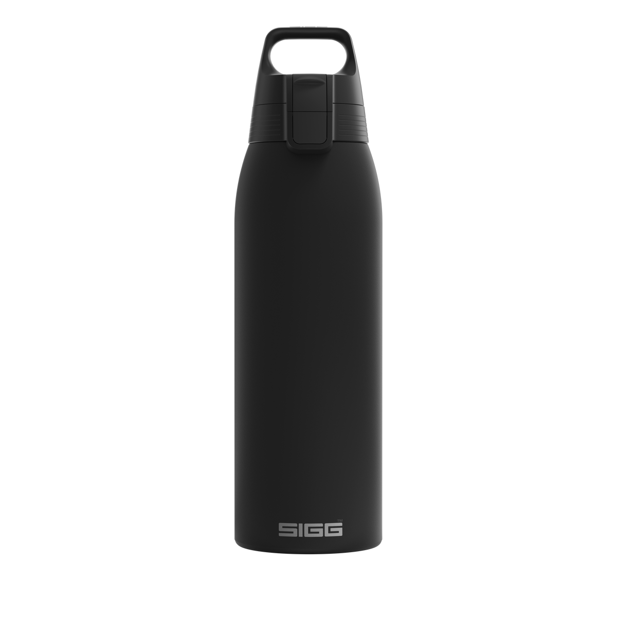 Sigg Shield Therm One stainless steel drinking bottle 1 l, black, 6052.90