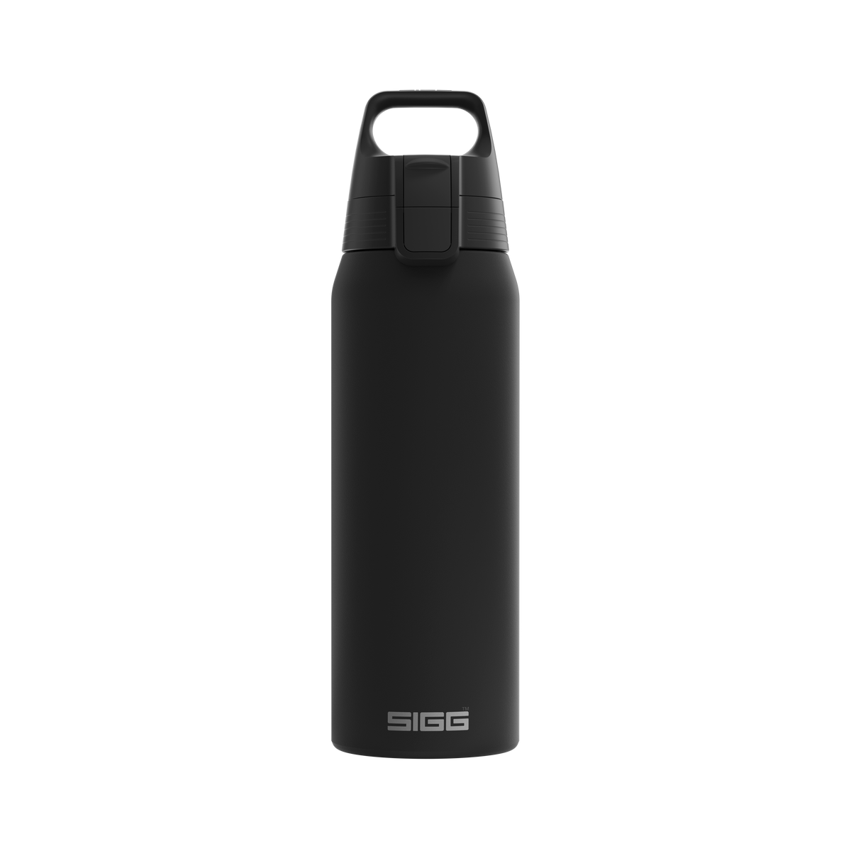 Sigg Shield Therm One stainless steel drinking bottle 750 ml, black, 6053.10