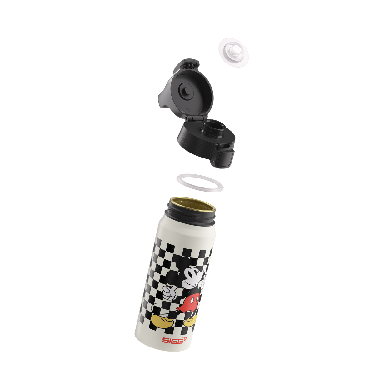 Sigg WMB One baby drinking bottle 600 ml, mickey retro, 6060.20