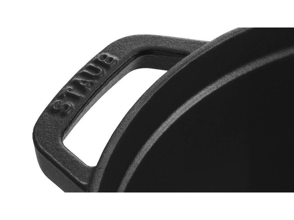 Staub Cocotte round pot 30 cm/8.35 l black, 1103025
