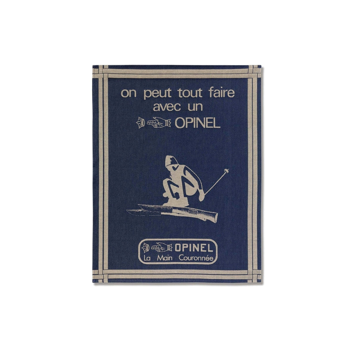 OPINEL cloth 50 x 70 cm, blue, 001863