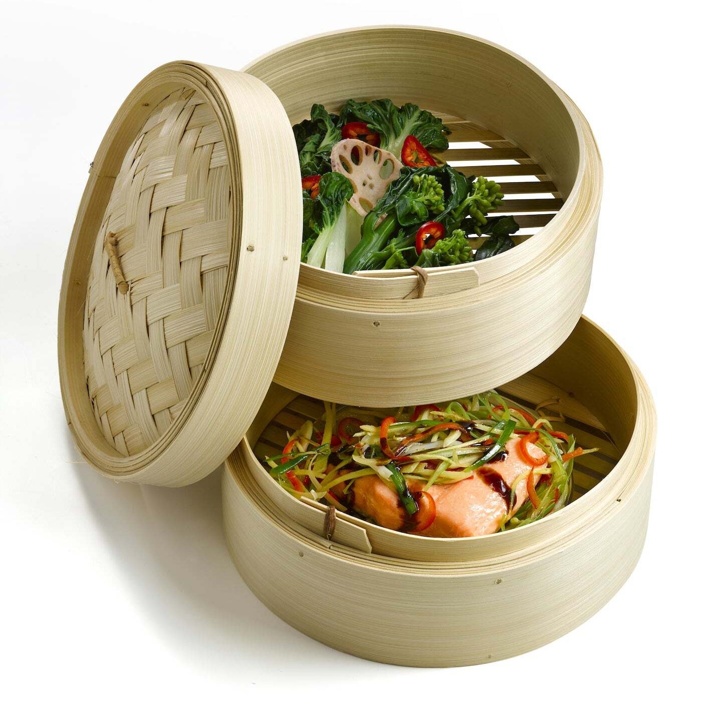 Bambusové misky na varenie v pare Ken Hom Excellence, KH506